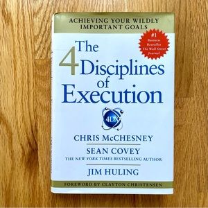 Goals - The 4 Disciplines of Execution Hardcover Book